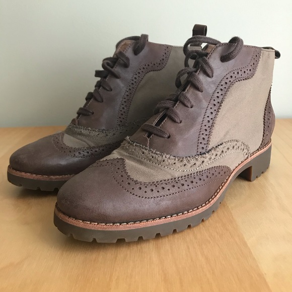 Sperry Shoes - Sperry Top Sider Women’s Brown Leather Ankle Shoe